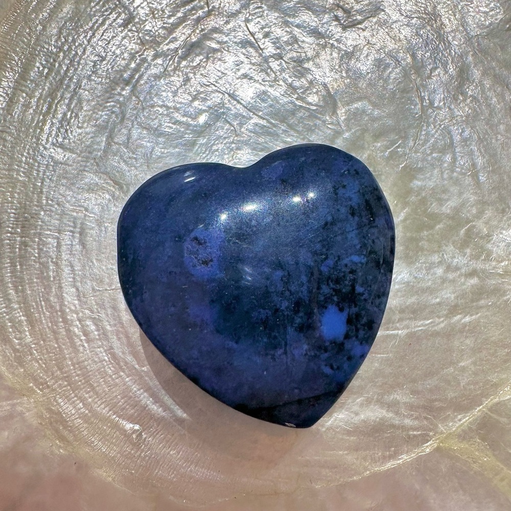Sodalite Heart-Shaped Pendant